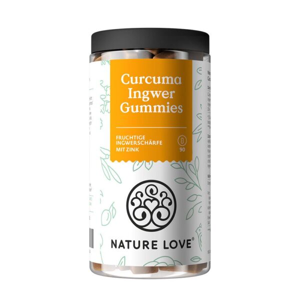 NATURE LOVE® Curcuma Ingwer Zink