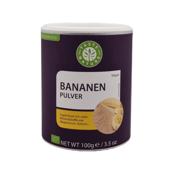 Taste Nature Bio Bananen Pulver