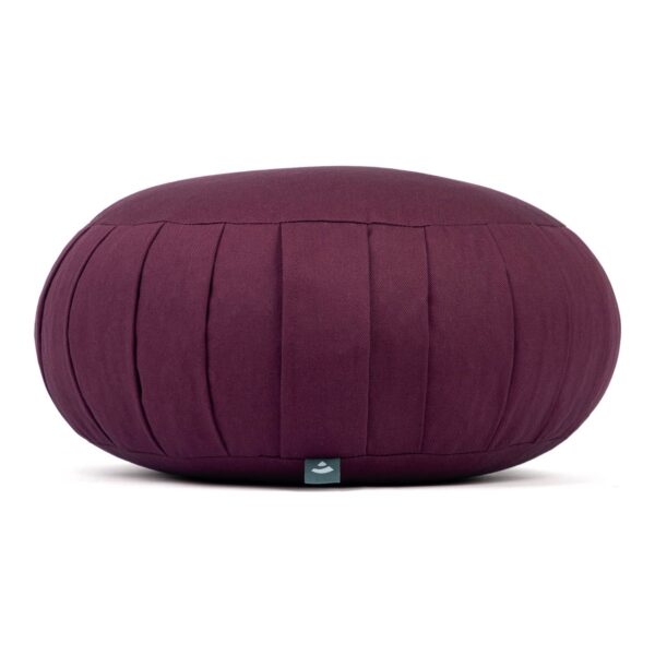 Meditationskissen ZAFU ECO aubergine