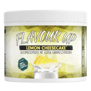 ProFuel - FLAVOUR UP Geschmackspulver - Lemon Cheesecake - nur 11 kcal pro Portion