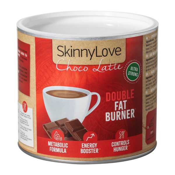 SkinnyLove Choco Latte - Doppelt Fettverbrenner - Energie-Booster