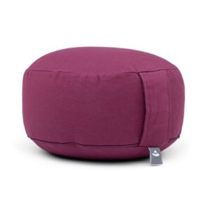 Meditationskissen RONDO BASIC aubergine