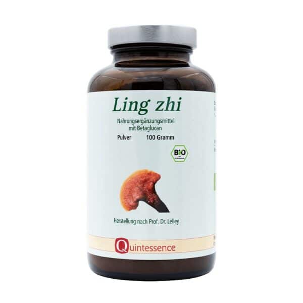 Ling zhi - Ganodermin Pulver in Bioqualität von Quintessence