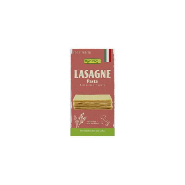 Rapunzel - Bio Lasagne-Platten Semola