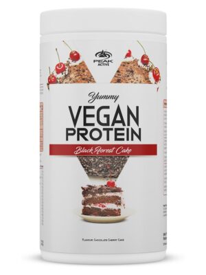 PEAK Yummy Vegan Protein - Geschmack Black Forest Cake