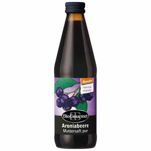 Aronia Muttersaft pur demeter