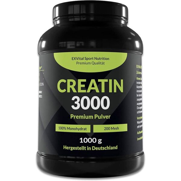 EXVital® Creatin 3000 Monohydrat premium Pulver