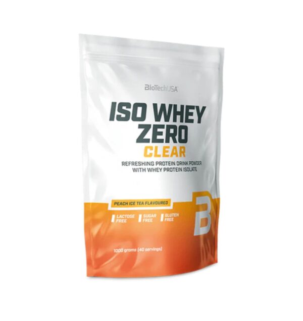 BioTech Iso Whey Zero Clear - Pfirsich-Eistee