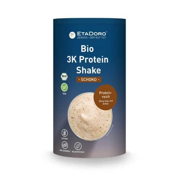 ETADORO Bio 3K Protein Shake vegan - Schoko