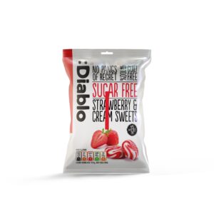 :Diablo Sugar Free Strawberry&Cream Sweets