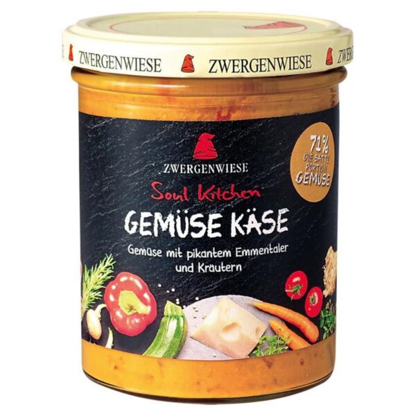 Zwergenwiese Soul Kitchen Gemüse Käse glutenfrei