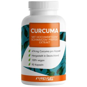 ProFuel - CURCUMA Kapseln mit 474mg Curcuma-Extrakt pro Kapsel