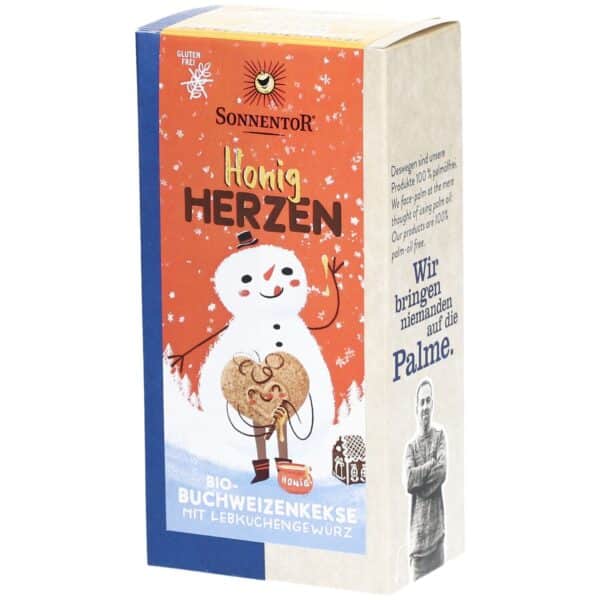 SonnentoR® Honigherzen Kekse glutenfrei