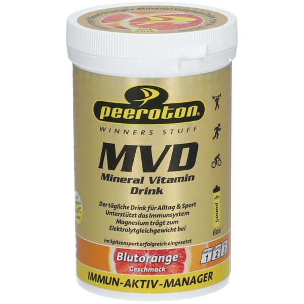 peeroton® MVD Mineral Vitamin Drink Blutorange