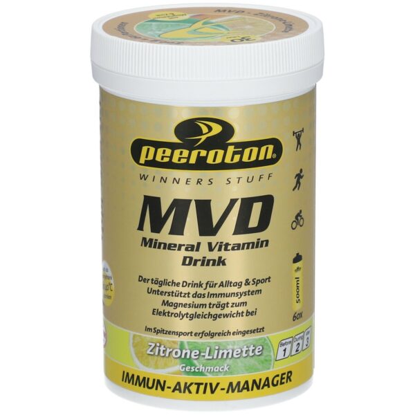 peeroton® MVD Mineral Vitamin Drink Zitrone-Limette