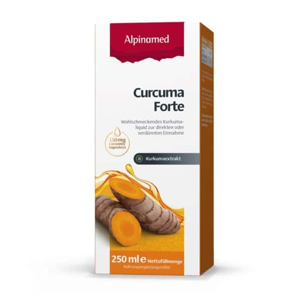 Alpinamed Curcuma Forte für eine hohe Nährstoffaufnahme – Vegan