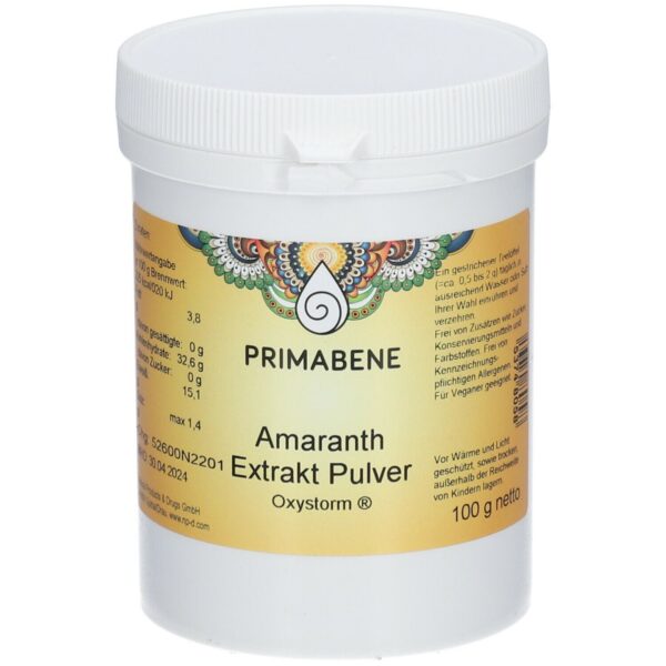 PRIMABENE Amaranth Extrakt Pulver (Oxystorm®)