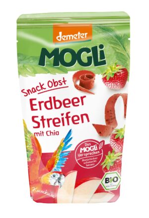 MOGLi Bio Erdbeer Streifen