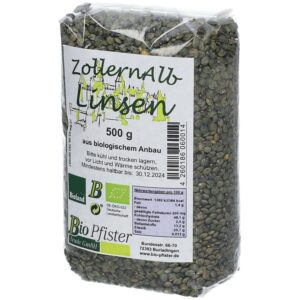 Bio Pfister Zollern Alb Linsen