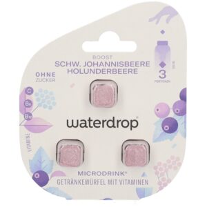 waterdrop® Microdrink® Boost Schwarze Johannisbeere - Holunderbeere