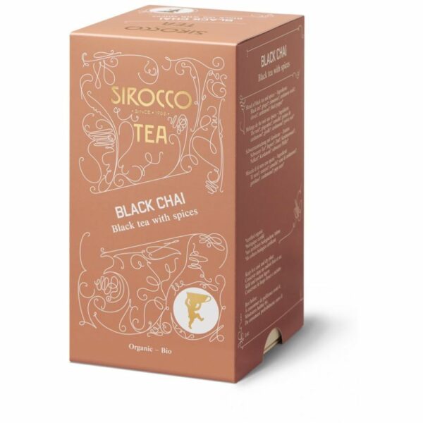 Sirocco Bio Tee Black Chai Schwarztee mit Gewürzen