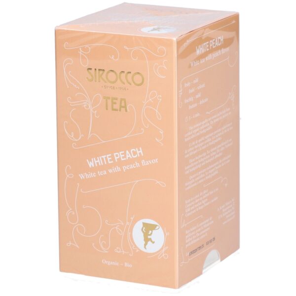 Sirocco Bio Tee White Peach Weißer Tee mit Pfirsich