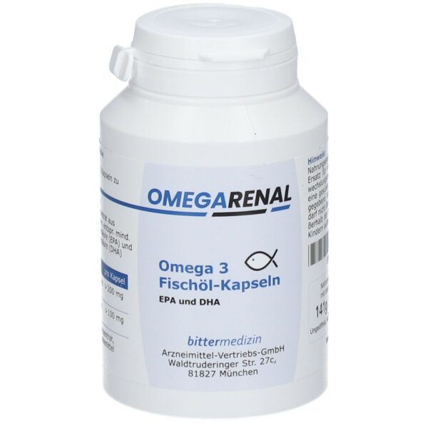 OMEGARENAL® Fischöl Kapseln