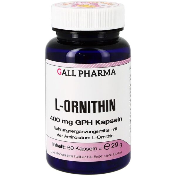 GALL PHARMA L-Ornithin 400 mg GPH Kapseln