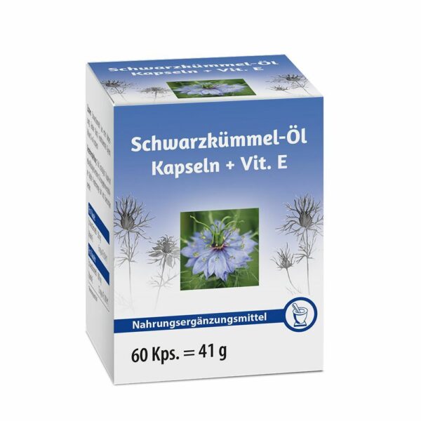 Schwarzkümmelöl + Vitamin E Kapseln