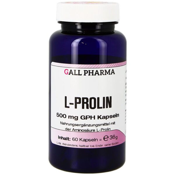 GALL PHARMA L-Prolin 500 mg GPH Kapseln