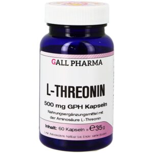 GALL PHARMA L-Threonin 500 mg GPH Kapseln