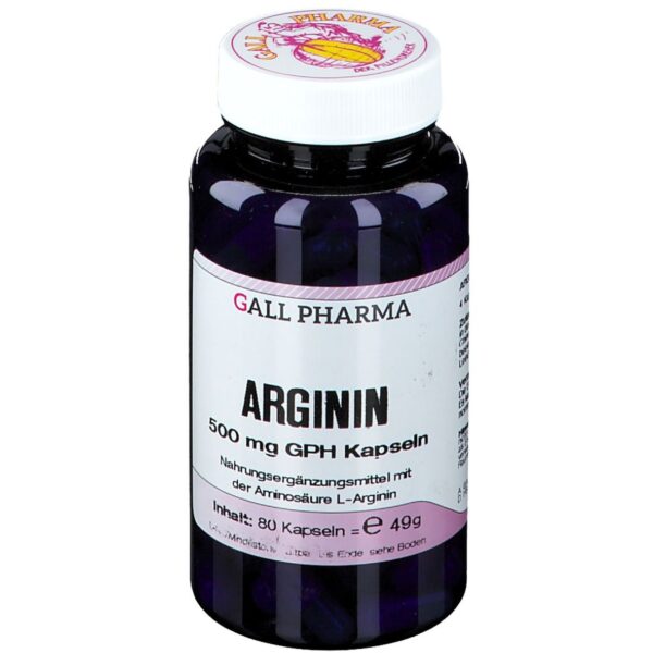 GALL PHARMA Arginin 500 mg GPH