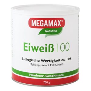 MEGAMAX® Nutrition Eiweiß 100 Himbeer-Geschmack