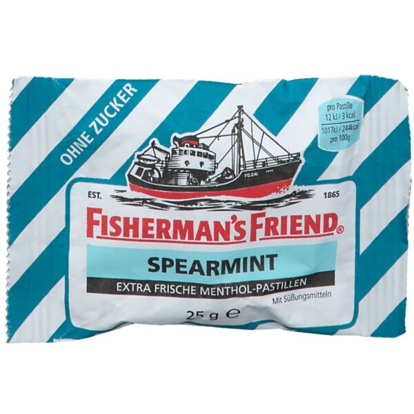 FISHERMAN’S FRIEND® Spearmint ohne Zucker