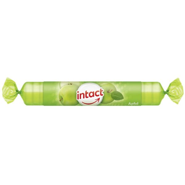 intact Traubenzucker-Rolle Apfel