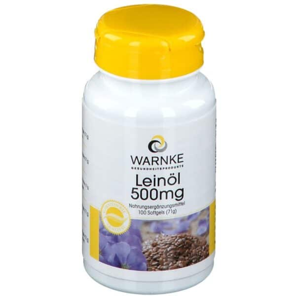 WARNKE Leinöl 500 mg