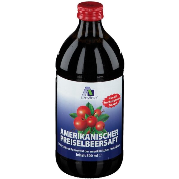 Amerikanischer Preiselbeersaft