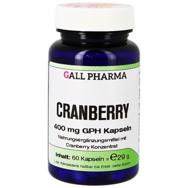 GALL PHARMA CRANBERRY 400 mg