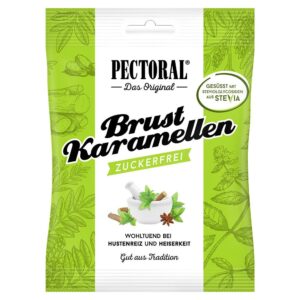 Original PECTORAL® Brust-Karamellen zuckerfrei