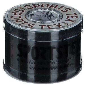 ATEX® SPORTS TEX Kinesiologie Tape 5 cm x 5 m Schwarz