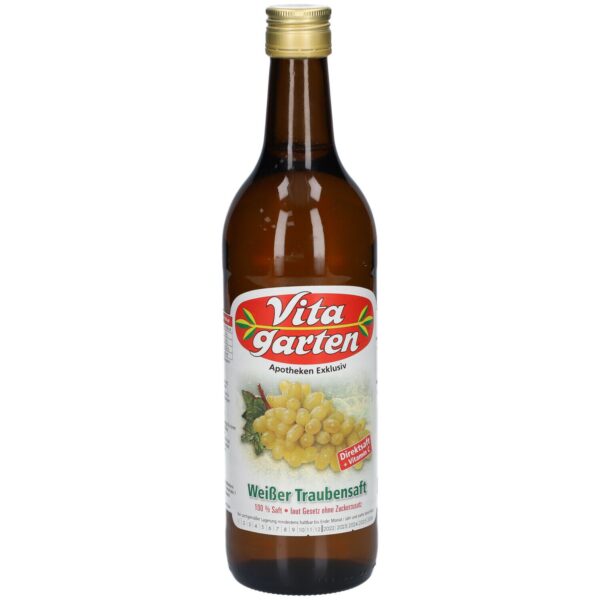 Vitagarten weisser Trauben Saft