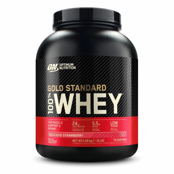 Optimum Nutrition 100% Whey Gold Standard Delicious Strawberry