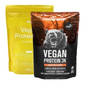 nu3 Vegan Protein Probierpaket Schoko & Vanille