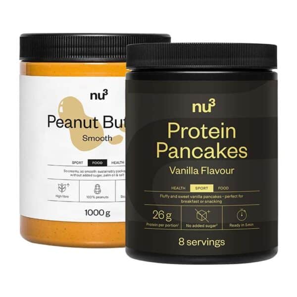 nu3 Protein Pancake Mix + Erdnussbutter