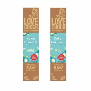 LOVECHOCK Kokos Kakaonibs Mild 68% Kakao