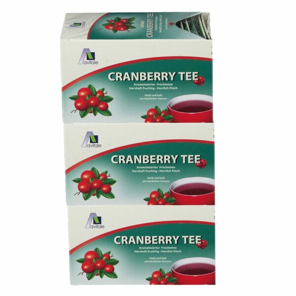 Avitale Cranberry Tee Filterbeutel