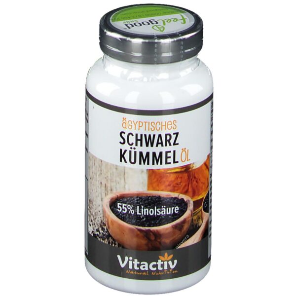 Vitactiv Ägyptisches Schwarzkümmel Öl