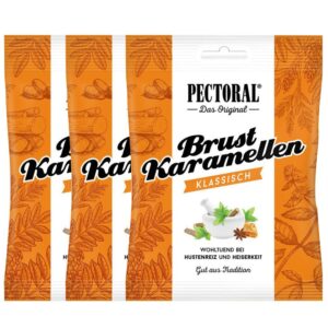 Original PECTORAL® Brust-Karamellen Dreierpack