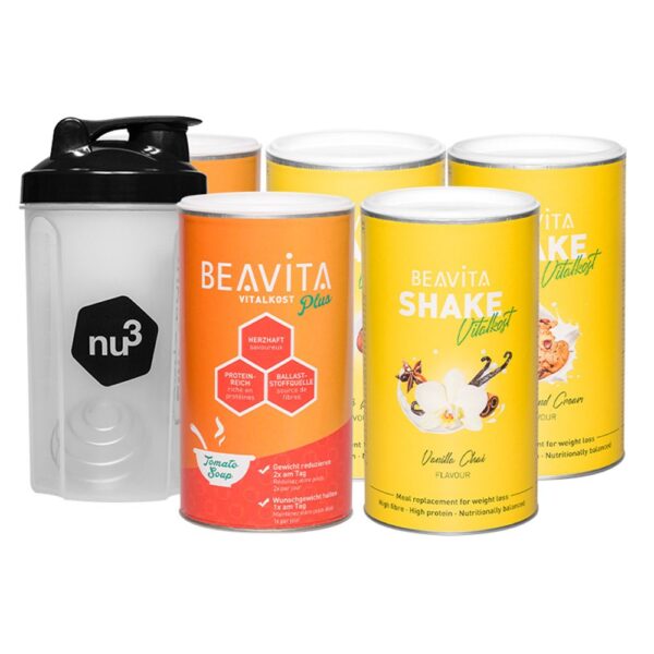 BEAVITA 4-Wochen-Diätpaket Suppen- & Shake-Mix