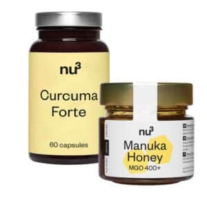 nu3 Premium Curcuma Forte + nu3 Manuka-Honig MGO 400